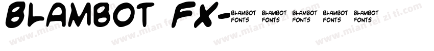 Blambot FX字体转换